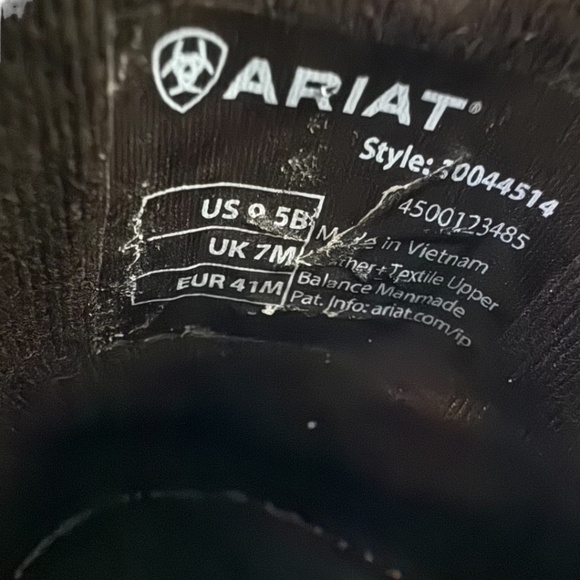 Ariat Cruiser Western Aloha Boat Shoe - Picture 7 of 11